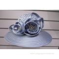 Women's Fabric Covered Fancy Couture Hats